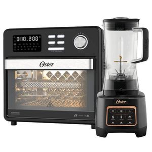 Kit Liquidificador Xtreme Mix E Forno Fryer Compact Oster 127V