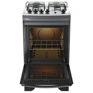 Fogão Dako 4 Bocas Mesa Inox Supreme Titanium Bivolt