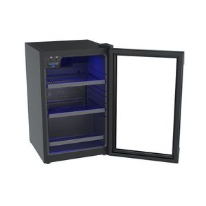 Cervejeira 100l Blue Light Preto Fosco Venax 220V