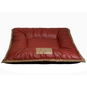 Cama Colchonete Pet Média Cachorro Gato Cor:vermelho
