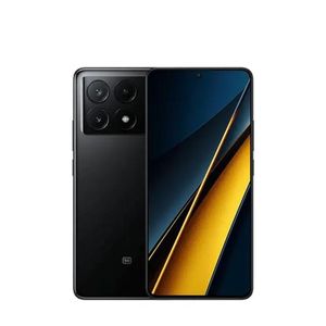 Smartphone Xiaomi Poco X6 Pro 5G 12GB + 512GB NFC Dimensity 8300-Ultra 64MP Câmera Tripla 67W 120Hz AMOLED Preto
