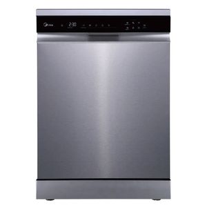 Compre Lava-Louças Midea 14S Inox MDWEF14 e Ganhe Detergente para Lava-Louça Finish Powerball Quantum