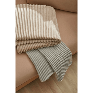 Cobertor Canelado Off-White - A\CASA