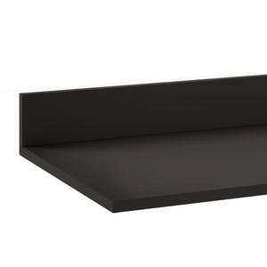Tampo Para Balcão De Cozinha 100cm Mdp Preto - Lumil