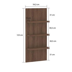 Bancada Mesa Gourmet Para Cozinh e Painel Suprema