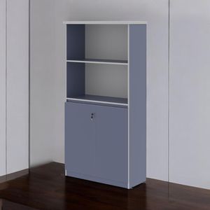 Armário Estante Com Prateleiras Línea Azul