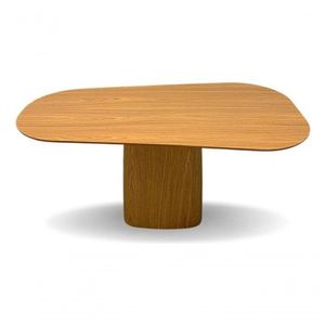Mesa de Jantar Modelar Orgânica Freijó 120x90cm Cor Da Tampa Madeira