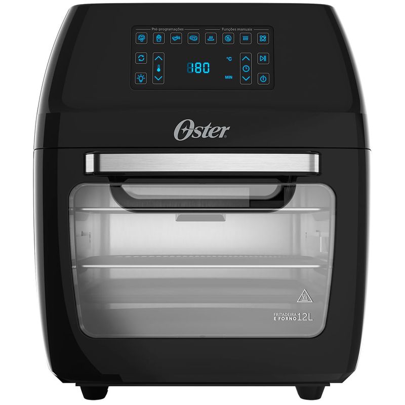 Fritadeira Oster Air Fryer Oven 12l Preto 220v - Ofrt780