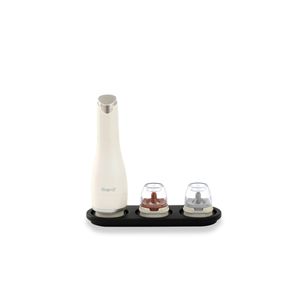 Moedor Elétrico com 2 Recipientes Muse Finamill Creme