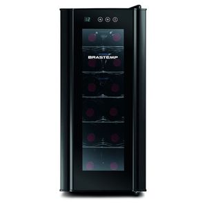 Compre Adega Brastemp 12 Garrafas com Painel Touch BZC12BE e Ganhe 12 Unidades do Vinho Tinto Português Cavalo Bravo 750ml