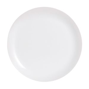 Prato de Sobremesa Diwali em Vidro 19cm Luminarc Branco
