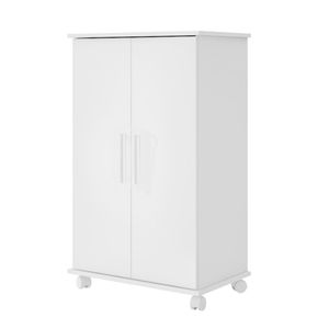 Armário em MDP com 2 Portas e 5 Prateleiras BRV Móveis - Branco