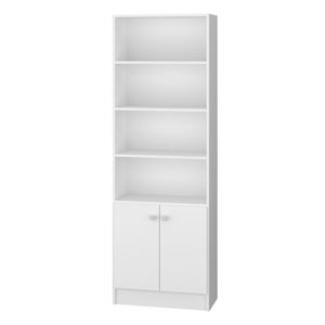 Armário Multiuso em MDP com 2 Portas e 4 Prateleiras BRV Móveis - Branco