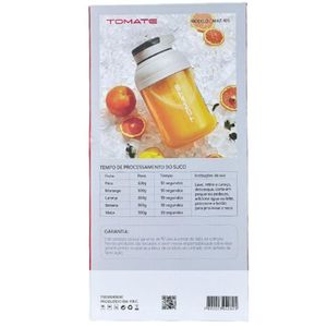 Liquidificador Espremedor De Suco Portátil (rosa) Prepare Seu Suco Fresco Em Qualquer Lugar!