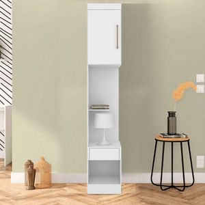 Armário Criado Modena Branco Demobile para Quarto e Organização