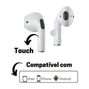Fone De Ouvido Branco Wireless Para Samsung A53