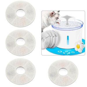 Refil Filtro 4 Unidades Carvao Ativado Pet Gato Cachorro Animais Estimaçao Fonte Bebedouro Agua Limpa Potavel