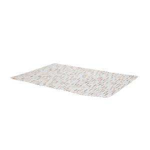 Lugar Americano Retangular Mesa Pvc Carpet Bege 45x30cm Lyor