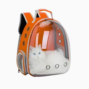 Mochila Pet Para De Cães E Gatos Visão Panorâmica