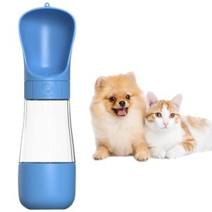 Garrafa Bebedouro Pet Portátil 2 em 1 – Água e Ração, Compacta, Prática e Ideal para Viagens!