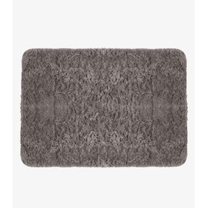 Tapete Felpudo 100 cm x 140 cm Infinita Cor Marrom