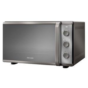 Forno Elétrico De Bancada Mueller Espelhado 50 Litros E 3 Modos De Assar MFB50K Cinza 110V