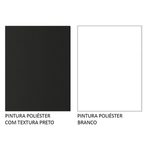 Mesa Para Computador Gamer e Painel Para Tv Até 50 - Preto