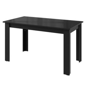 Conjunto Mesa de Jantar 4 Cadeiras Preto/rustic Kiara