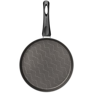 Panquequeira Tramontina Paris Em Alumínio Com Revestimento Interno E Externo Antiaderente Starflon Max Chumbo 28 Cm 1,8