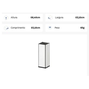 Paliteiro Tramontina Cosmos em Aço Inox