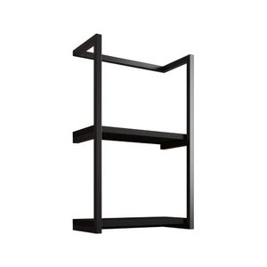 Toalheiro Para Banheiro Estilo Industrial Sahy Preto