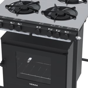 Fogão a Gas Industrial 4 Bocas Venax NFFI430-2 Gourmet