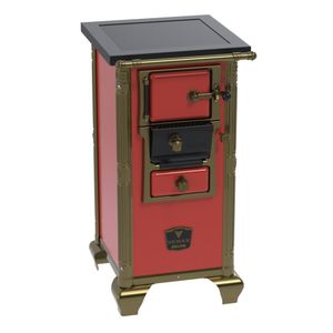 Fogao a Lenha Venax n 00 Imperador Premium Vermelho