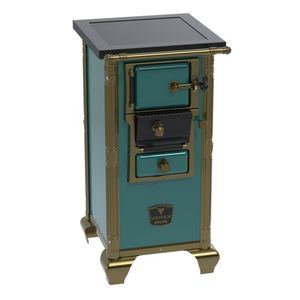 Fogao a Lenha Venax n 00 Imperador Premium Turquesa