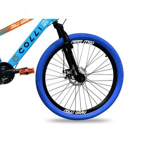 Bicicleta Grau Aro 26 21 Marchas Colli Azul Claro
