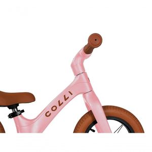 Bicicleta Infantil Colli Aro 12 Balance Quadro Em Nylon Rodas Em Aluminio Rosa