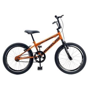 Bicicleta Infantil Aro 20 Bmx + Cross Route Laranja
