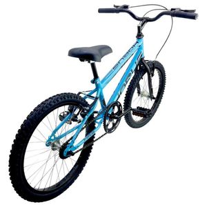 Bicicleta Infantil Aro 20 Mtb Force Route Azul Claro