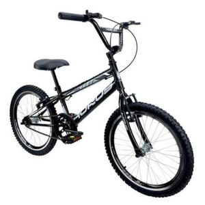 Bicicleta Infantil Aro 20 Mtb Force + Rodinha Lateral Preto