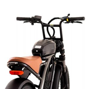 Bicicleta Elétrica Street Go S14 Aro 20 750w 960wh Preto Preto