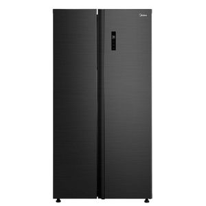 Geladeira Midea Side By Side Inverter Preto Conectada 511L 110V MD-RS710FGD281