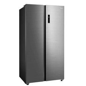 Geladeira Midea Side by Side Inverter Inox Conectada 511L 220V MD-RS710FGD462