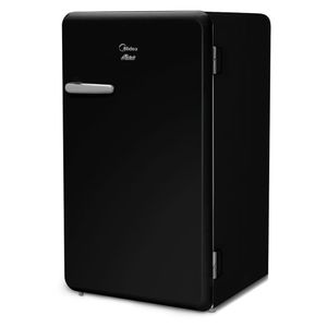 Frigobar Midea Retrô Preto Onix 95L 220V MRV10P2
