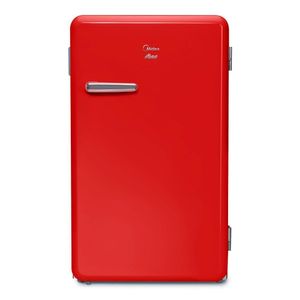 Frigobar Midea Retrô Vermelho Rubi 95L 110V MRV10V1