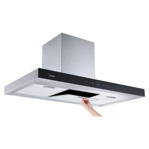 Coifa de Parede Midea 90cm Smart Pro Touch 110V MH90M77AT22MW1