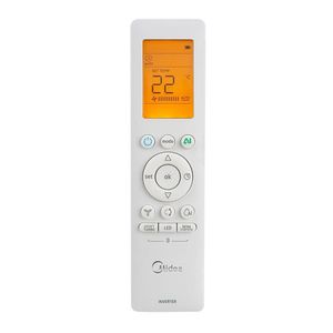 Ar Condicionado Split 24.000 BTUs Inverter AI Ecomaster Q/F Midea 42EZVQA24M5.38EZVQA24M5 220V
