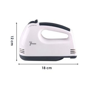 Mini Batedeira Portátil 7 Velocidades 260w Batedores Massas Clara 220v
