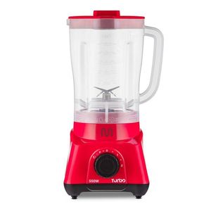 Liquidificador Turbo 2,1l 2 Velocidades 550w 220v Vermelho Multi Home - Lq554 Vermelho 220v