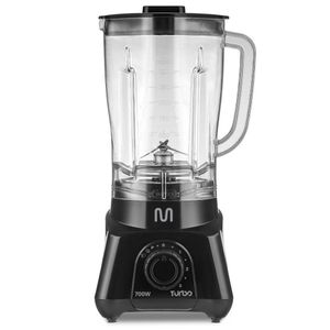 Liquidificador Turbo 2,3l 3 Velocidades 700w 127v Preto Multi - Lq701 Preto 127v