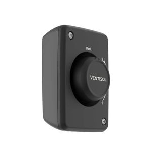 Ventilador De Parede New Comercial 50cm Preto 220V Ventisol - Casa Dos Fogões